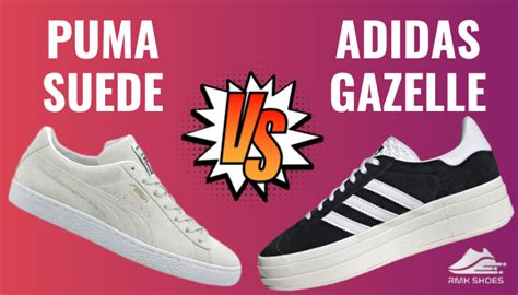 puma suede vs adidas gazelle